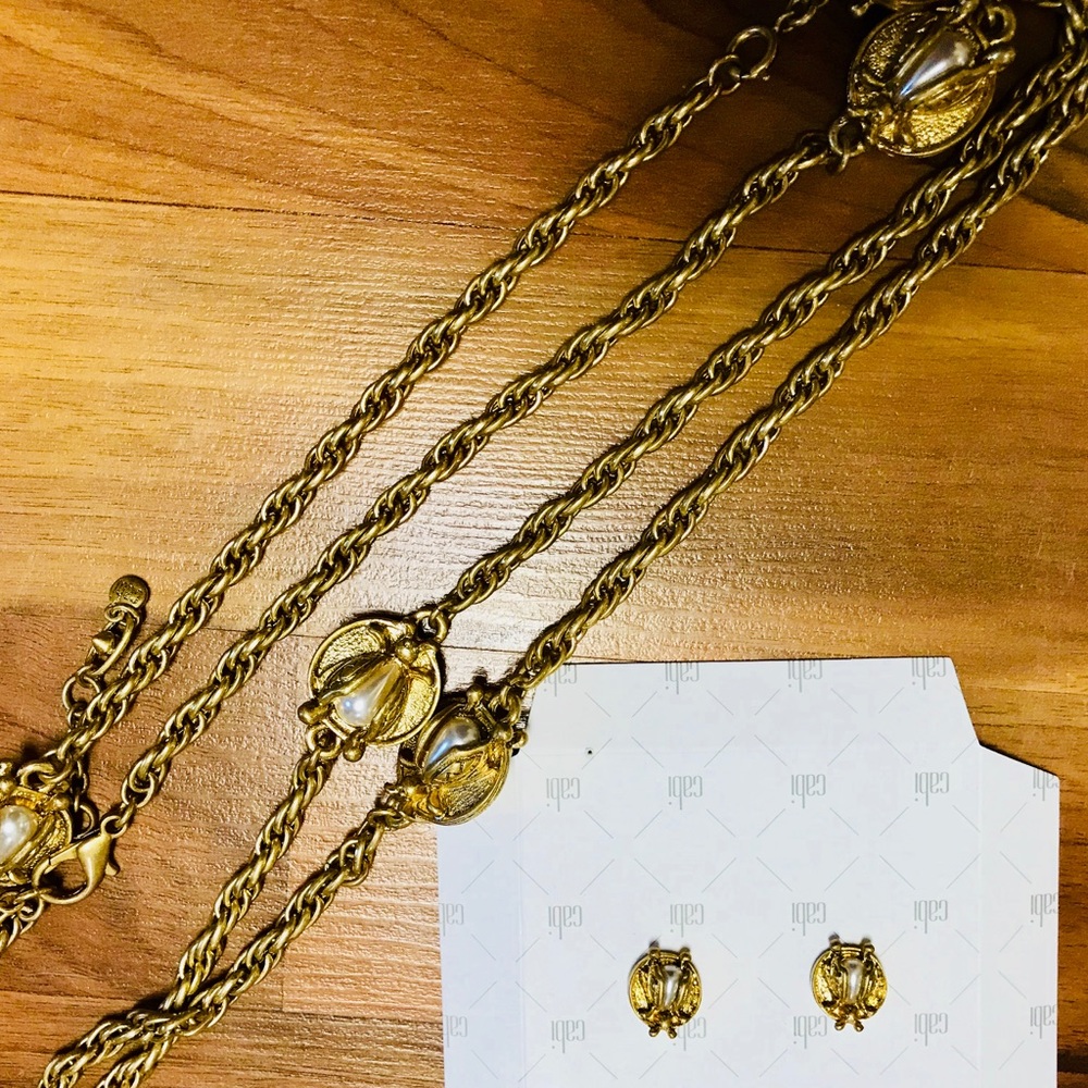 Cabi Buzz Necklace and Earrings Set